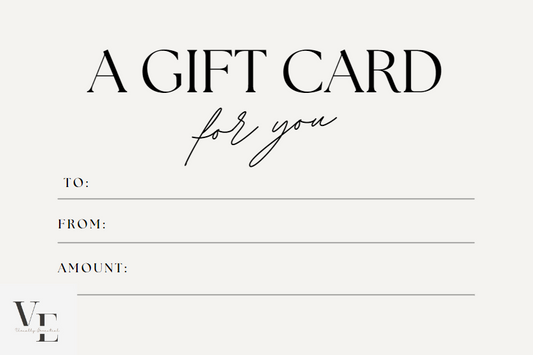 The Gift of Style with VE Gift Cards